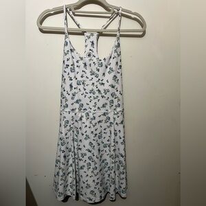 Sage Collective multi-colored flower print Golf/ tennis dress skort